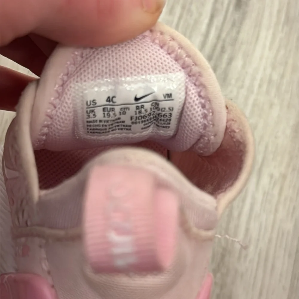 Nike Air Max Pink and White Sneakers